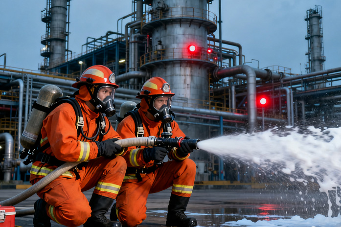 大型石化企業(yè)消防設(shè)備更新工程